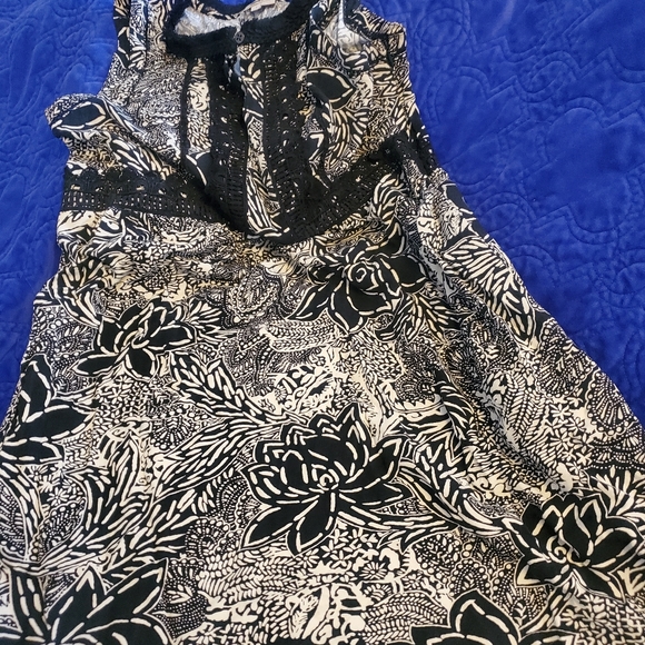 Anthropologie Holding horses black and white dress - Picture 2 of 5